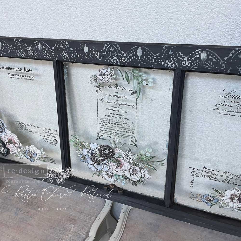 IN THE MEADOWS - 3 sheets - 15cm x 30cm each - Redesign Decor Transfer Decal