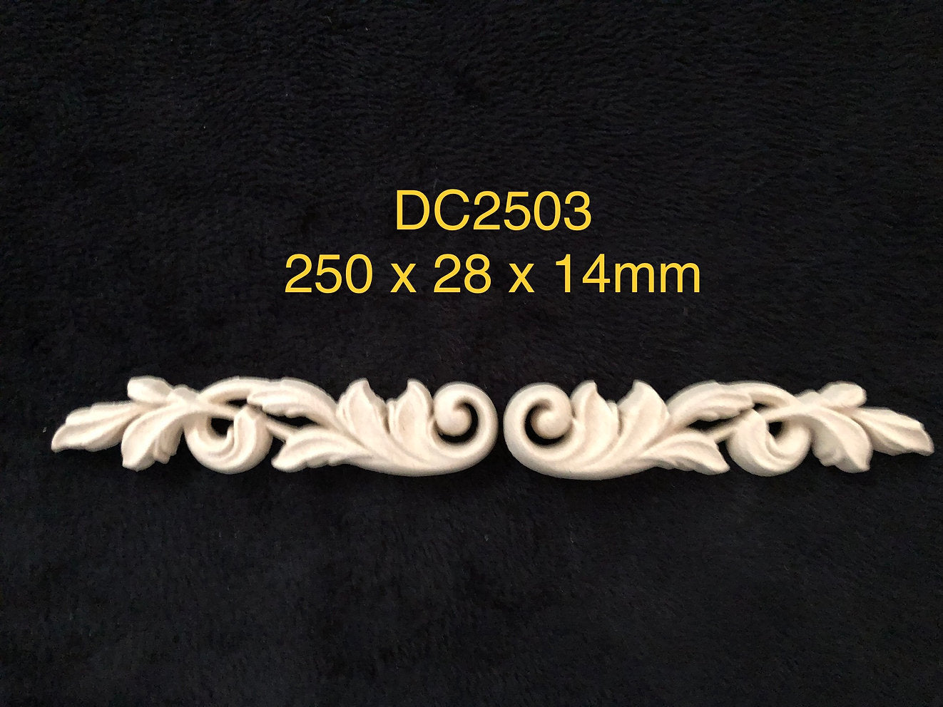 Heat Bendable Wood Pair of Scrolls From Decocurve - DC2503