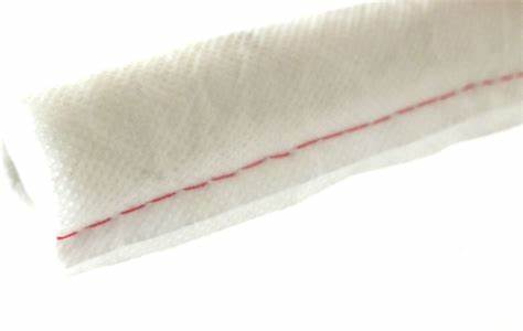 Edge Roll - Flanged tacking stitched edge - 12.52mm, 19mm or 25mm