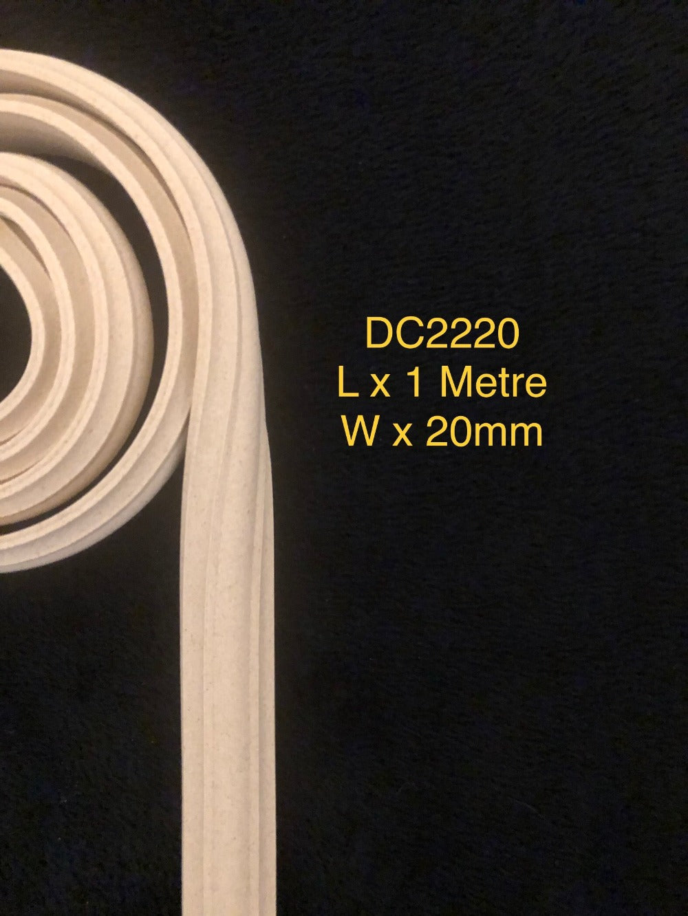 Heat Bendable Wood Trims From Decocurve - 1 Metre DC2220 20mm