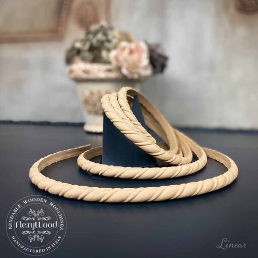 Flexywood - TRIM 134 - Trim Linear - 1cm x 2.2m long