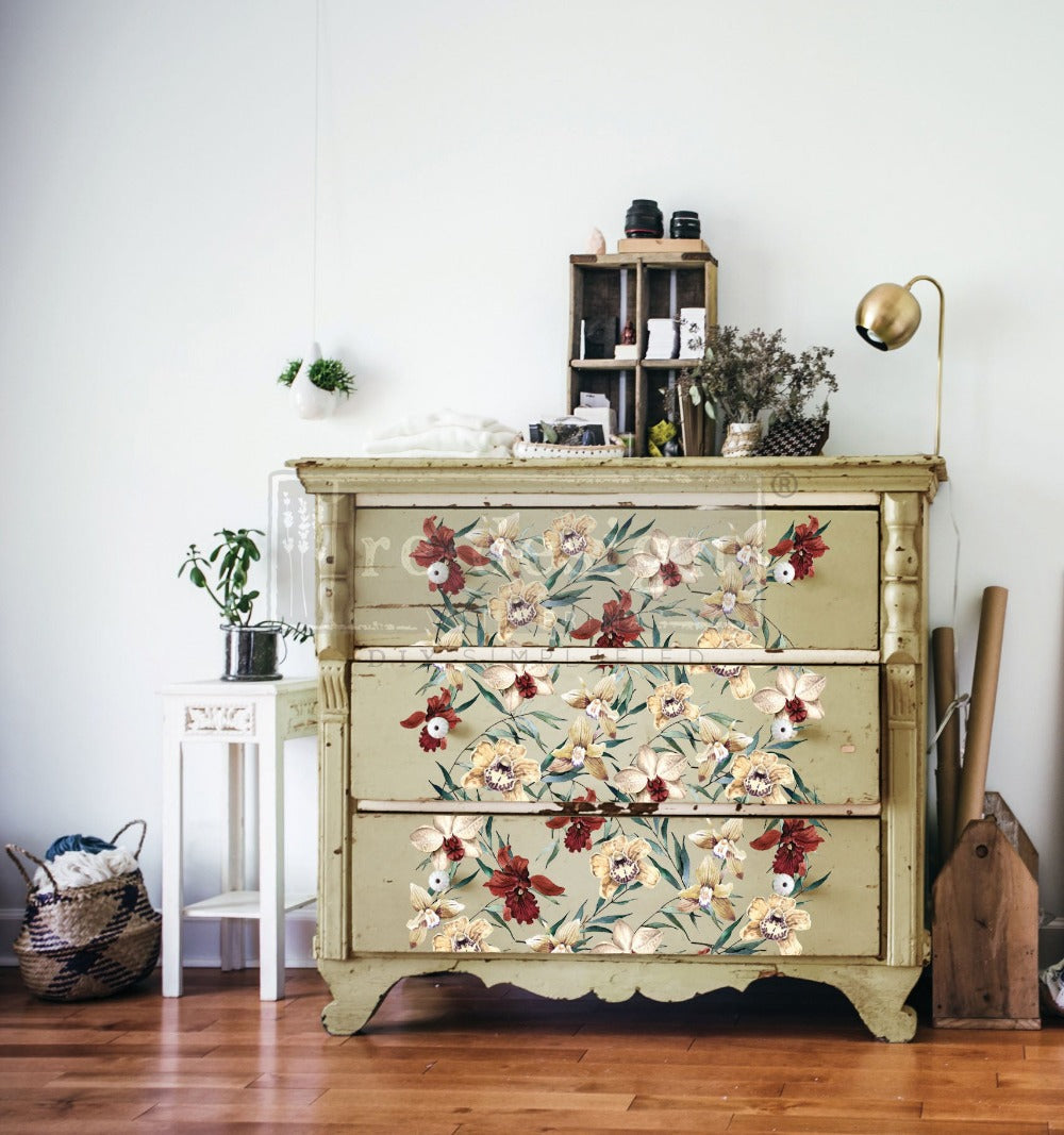 WILDFLOWERS - 24" x 35" - Re-design With Prima Furniture Decor Transfer