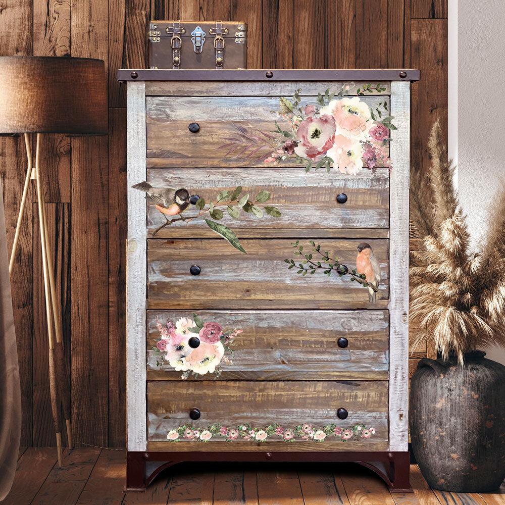 COZY EVENING - 61cm x 89cm - Redesign Decor Transfer Decal