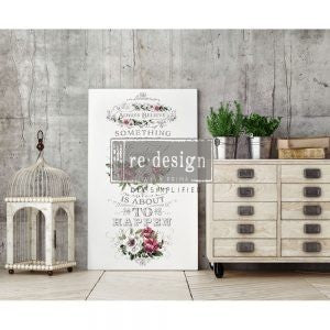 HOPEFUL WISHES - 22" x 30" - Redesign Decor Transfer Decal