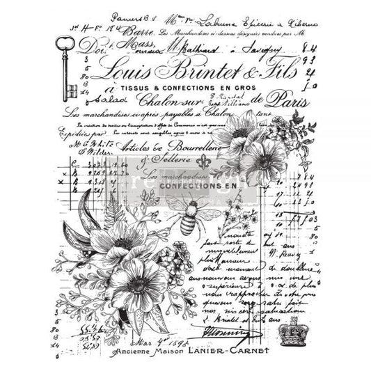 LOVELY LEDGER - 61cm X 89cm - Re-design Decor Transfer