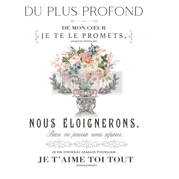 ROYAL BOUQUET - 24" x 35" - Redesign Decor Transfer Decal