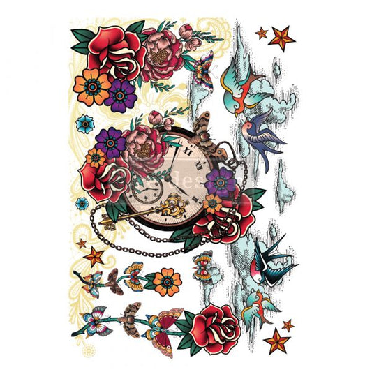 CECE - INKED FLASH - 24" x 35" - Redesign Decor Transfer Decal