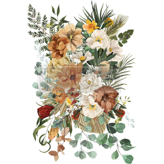 KACHA ELEGANT NEUTRALS - 24" x 35" - Redesign Decor Transfer Decal