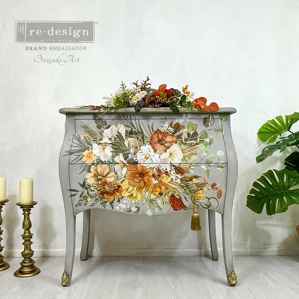 KACHA ELEGANT NEUTRALS - 24" x 35" - Redesign Decor Transfer Decal