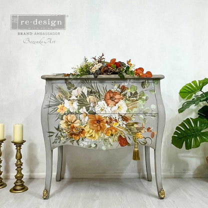 KACHA ELEGANT NEUTRALS - 24" x 35" - Redesign Decor Transfer Decal