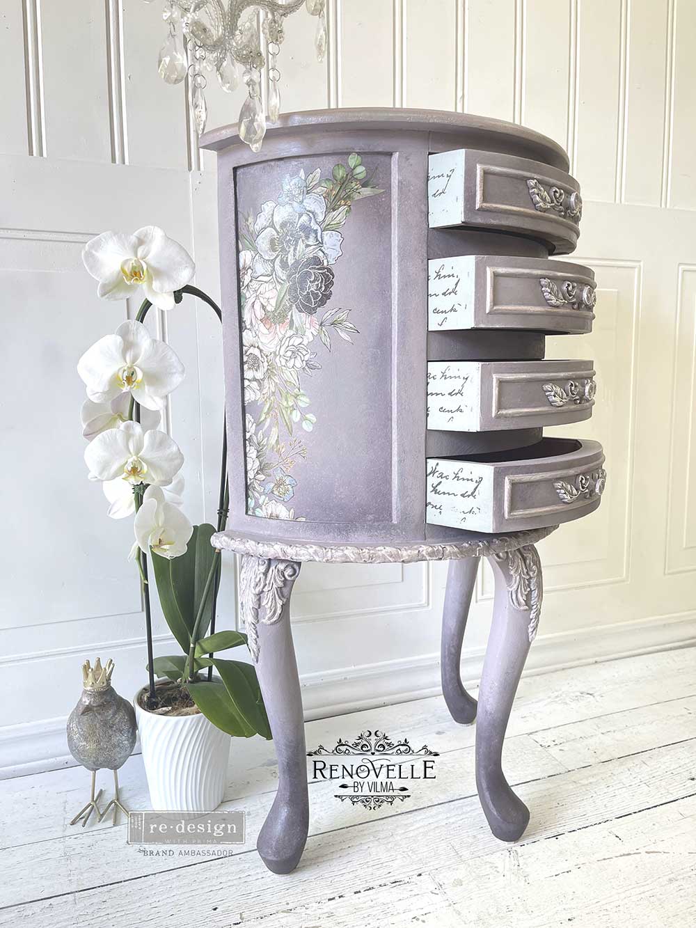 IN THE MEADOWS - 3 sheets - 15cm x 30cm each - Redesign Decor Transfer Decal