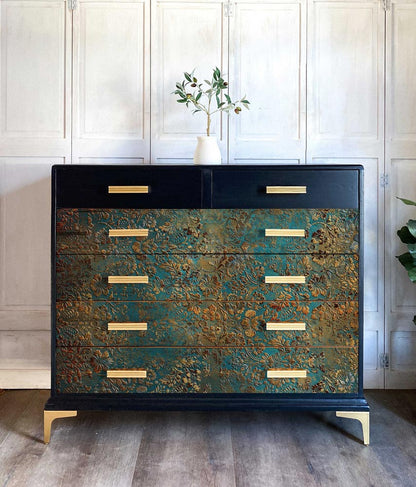 AGED PATINA - A1 Rice Paper for Decoupage - LARGE - 59.4cm x 84.1cm - Re-Design with Prima