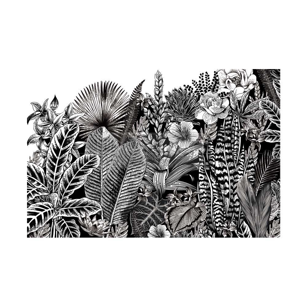 ABSTRACT JUNGLE - 24" x 35" - Redesign Decor Transfer Decal