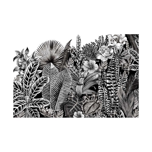 ABSTRACT JUNGLE - 24" x 35" - Redesign Decor Transfer Decal