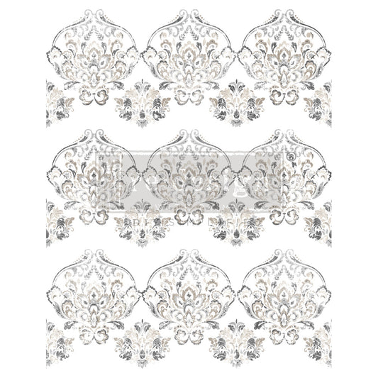 ANTIQUE DAMASK - 24" x 35" - Redesign Decor Transfer Decal