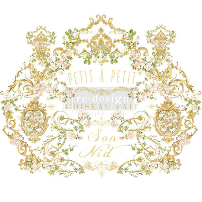 KACHA PETIT A PETIT - 24" x 35" - Redesign Decor Transfer Decal
