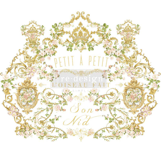 KACHA PETIT A PETIT - 24" x 35" - Redesign Decor Transfer Decal