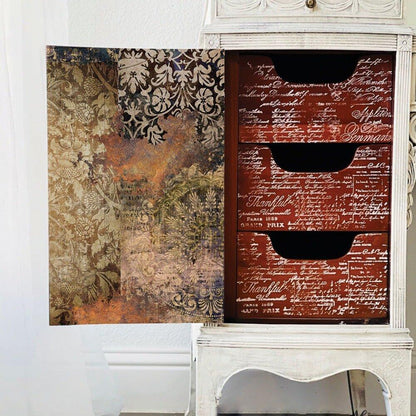 Decoupage Decor Tissue Paper - GOTHIC RHAPSODY - 49cm X 76cm Re-Design with Prima