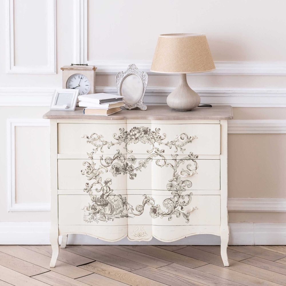 ALAINA TOILE (Pre-Order) - 24" x 35" - Redesign Decor Transfer Decal