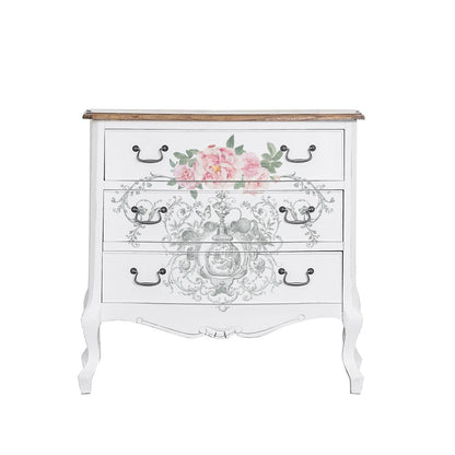 ODEUR DE ROSE (Pre-Order) - 30cm x 30cm - Redesign Decor Transfer Decal