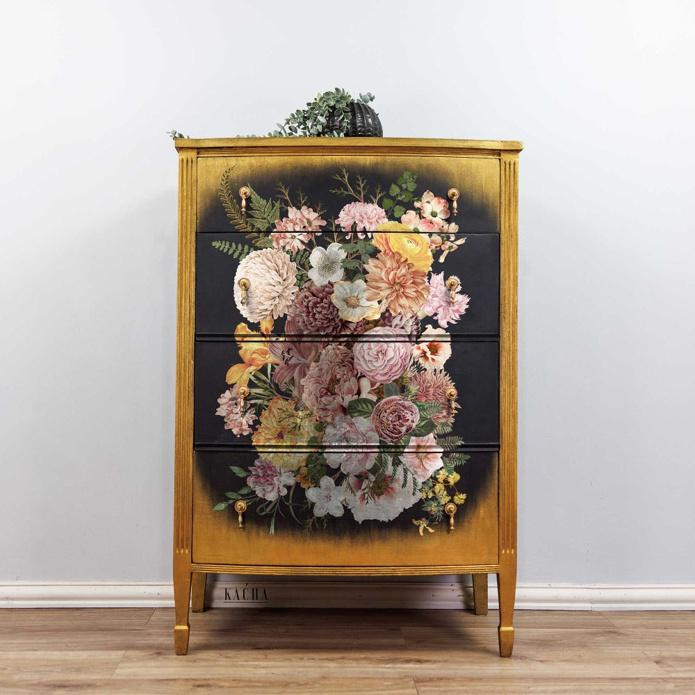 WOODLAND FLORAL (Pre-Order) - 24" x 35" - Redesign Decor Transfer Decal