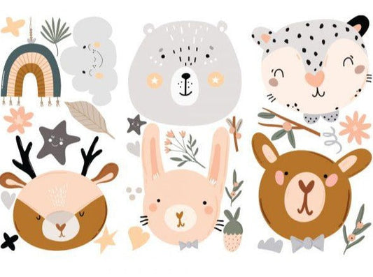 BOHO CRITTER- 3 sheets - 15cm x 30cm each - Redesign Decor Transfer Decal