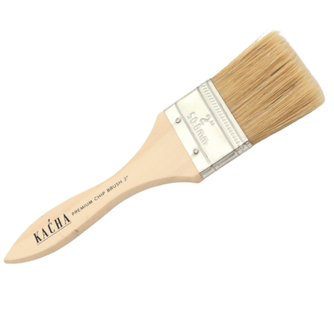 Kacha premium chip brush on a white background
