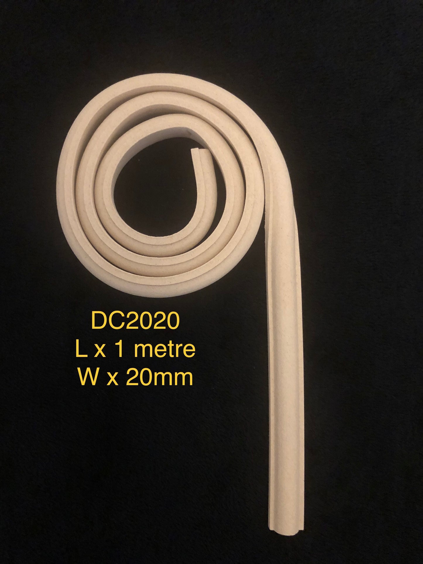 Heat Bendable Wood Trims From Decocurve - 1m and 2m DC 2010 10mm, DC2015 15mm, DC2020 20mm