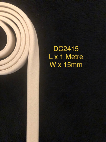 Heat Bendable Wood Trims From Decocurve - 1 Metre DC2415 15mm