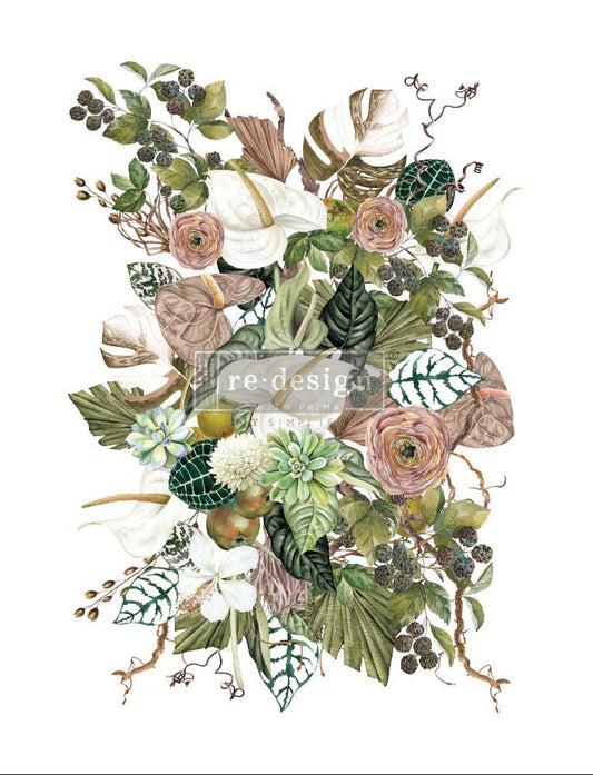 ANTHURIUM - 24" x 35" - Redesign Decor Transfer Decal