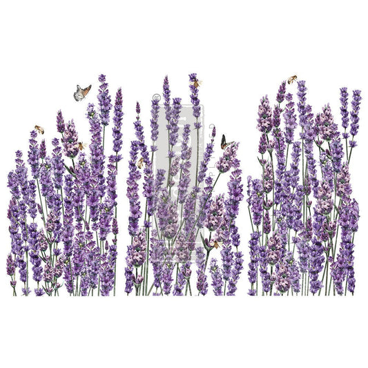 Champs De Lavende (Pre-Order) - 24" x 35" - Redesign Decor Transfer Decal