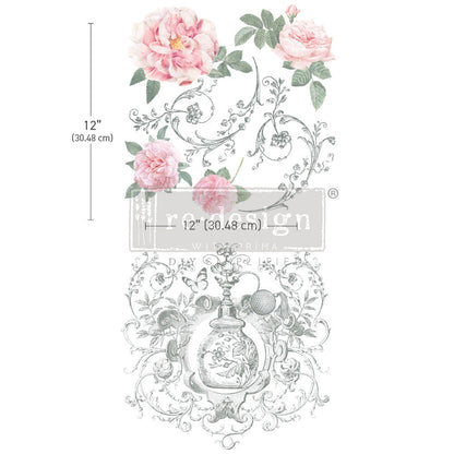 ODEUR DE ROSE (Pre-Order) - 30cm x 30cm - Redesign Decor Transfer Decal