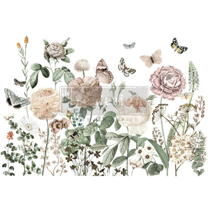 ALL THE FLOWERS (Pre-Order) - 24" x 35" - Redesign Decor Transfer Decal