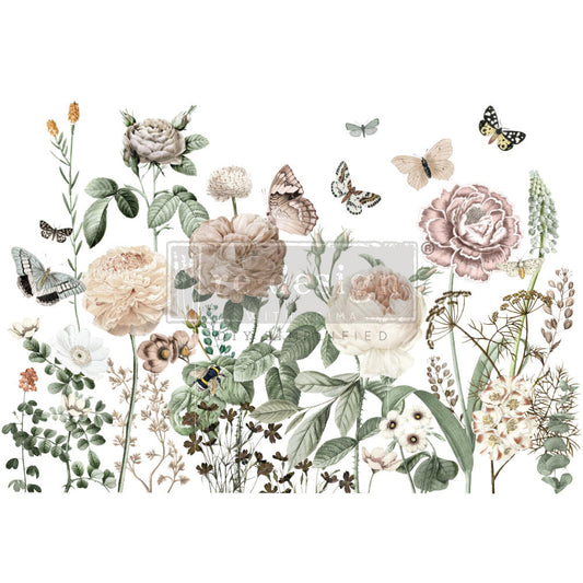 ALL THE FLOWERS (Pre-Order) - 24" x 35" - Redesign Decor Transfer Decal