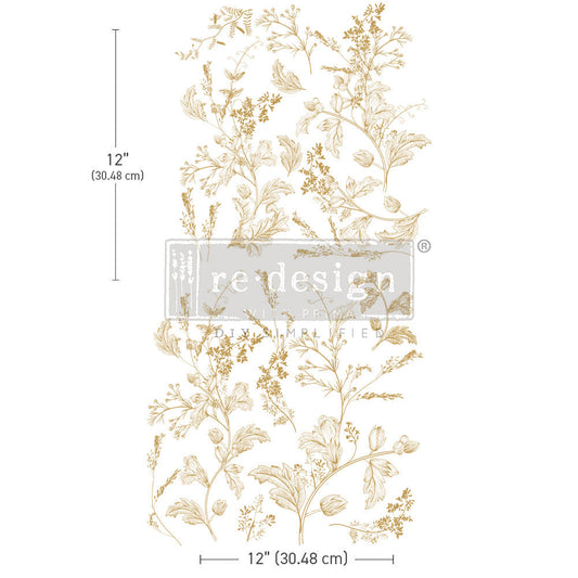 DAINTY BLOOMS (Pre-Order) - 30cm x 30cm - Redesign Decor Transfer Decal