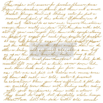 SWEET NOTES (Pre-Order) - 30cm x 30cm - Redesign Decor Transfer Decal