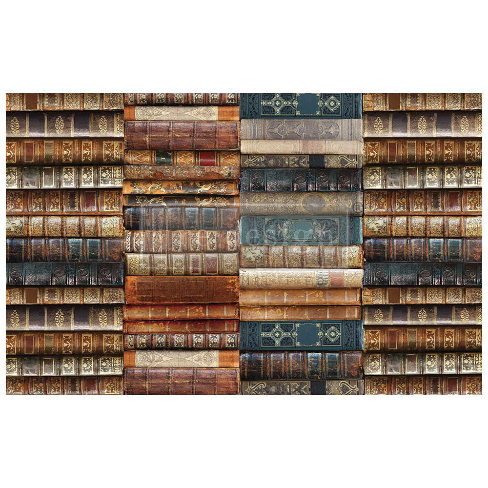 Decoupage Decor Tissue Paper - BIBLOPHILE - 48.3cm x 76.2cm - Re-Design with Prima