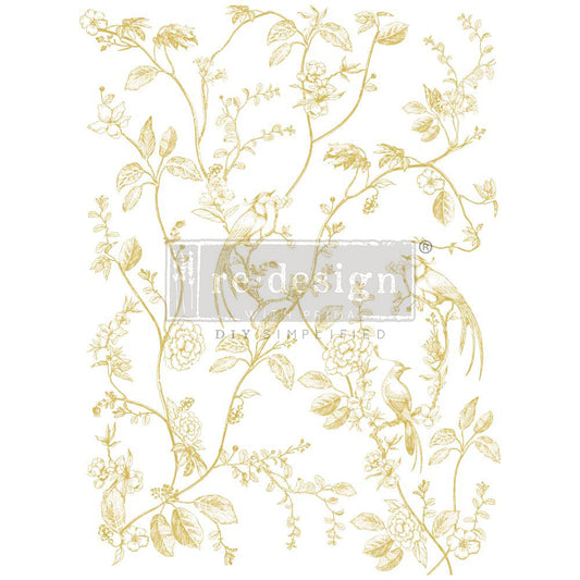 KACHA A BIRD SONG - 24" x 35" - Redesign Decor Transfer Decal