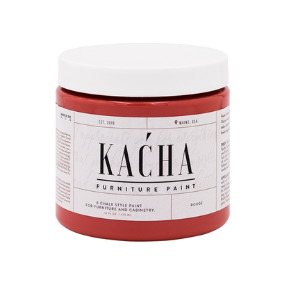 Rouge is a deep, warm shade of red that carries subtle brown undertones, imbuing your space with a sense of passion and intensity.