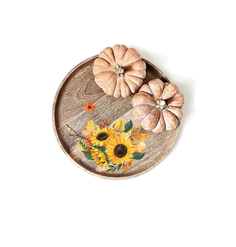 SUNFLOWER AFTERNOON- 3 sheets - 15cm x 30cm each - Redesign Decor Transfer Decal