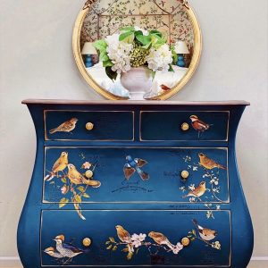 POSTAL BIRDS - 24" x 35" - Redesign Decor Transfer Decal Media 1 of 4