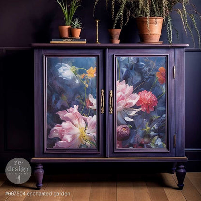 ENCHANTED GARDEN - A1 Rice Paper for Decoupage - LARGE - 59.4cm x 84.1cm - Re-Design with Prima