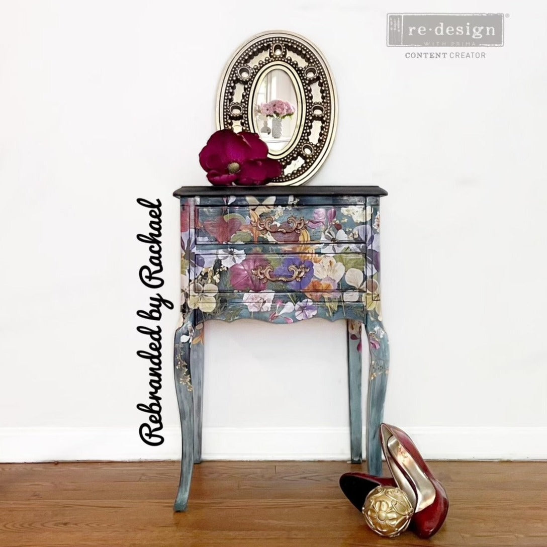 PRESSED FLOWERS - 24" x 35" - Redesign Decor Transfer Decal