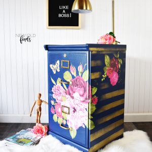 LUSH FLORAL I - 48" X 35" - Re-design With Prima Furniture Decor Transfer