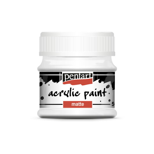 Titan White- Acrylic Paint Matte