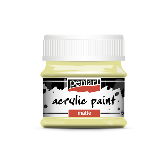 Vintage Yellow - Acrylic Paint Matte
