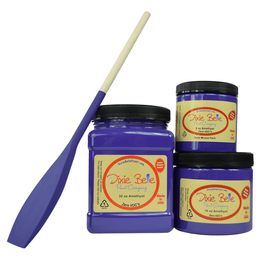 AMETHYST - Dixie Belle - Deep Purple Mineral Chalk Paint - 3