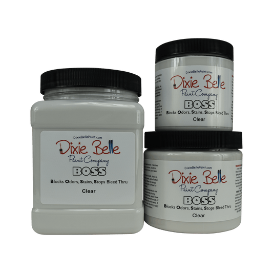 BOSS - CLEAR - Stops Odour, Stain and Bleed Thru Dixie Belle Chalk Paint