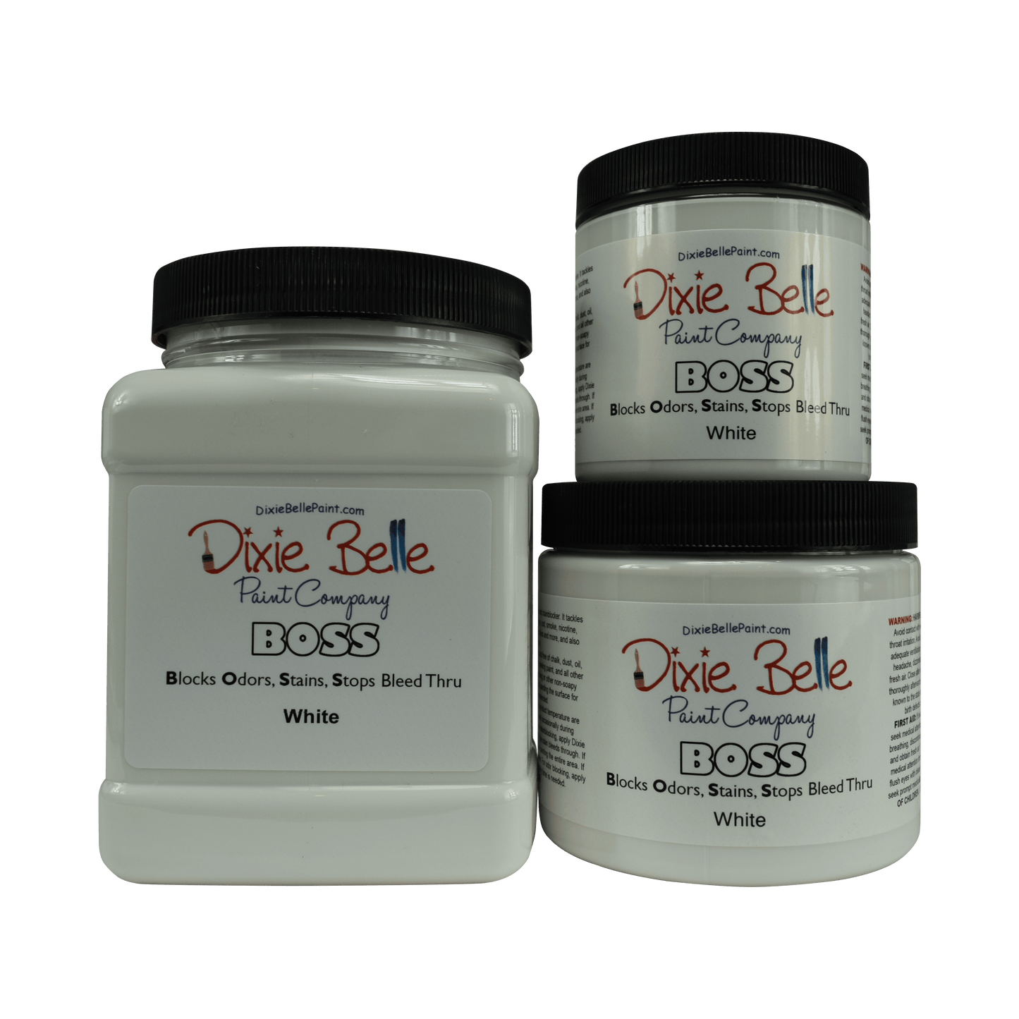 BOSS - WHITE- Stops Odour, Stain and Bleed Thru Dixie Belle Chalk Paint