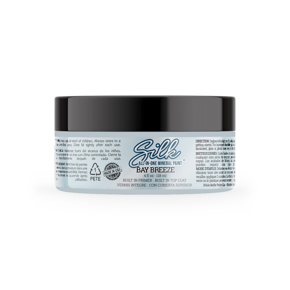 BAY BREEZE Silk All-In-One Mineral Paint - 118ml - 473ml - 946ml Dixie Belle Paint